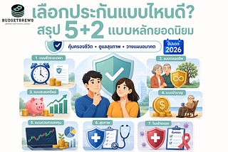 เลือกประกันแบบไหนดี? สรุป 5+2 ประเภทหลัก(ชีวิต+สุขภาพ) ฉบับมือใหม่เข้าใจง่าย (อัปเดต 2026)