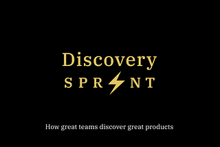 Discovery Sprint