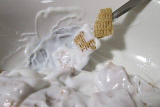 Cereal and Yogurt