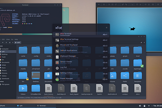 Debian desktop: setup routine