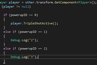 Day 15 of my Developer Journey: Powerup Script