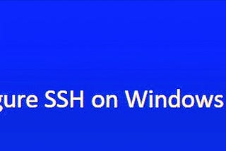 Passwordless SSH setup from Linux to Windows Server