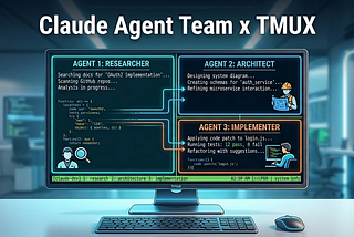 Watch Claude Code Agents Work Side by Side : A tmux Setup Guide