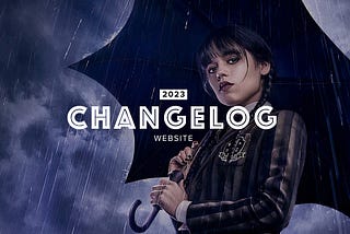 Website Changelog 2023