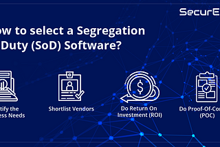 How to select a Segregation of Duty (SoD) Software?