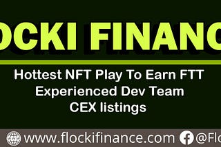 #FlockiFinance listed at Coinpaprica https://coinpaprika.com/coin/fft-flocki-finance/