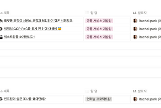 당근에서 ‘두 팀의 리더’로, 그리고 1년 후