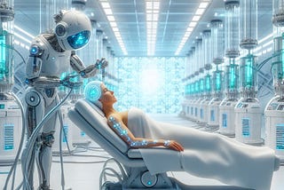 AI generated image of therapy to reverse ageing!