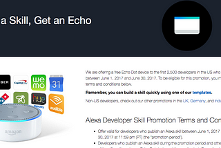 Tutorial: How to Host an Alexa Flash Briefing feed on AWS Lambda and get a Free Amazon Echo Dot