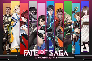 ⚔️ The Fate of Saga ⚔️
Our NFT characters , and NFT waepon 
Let these things come to life in our…