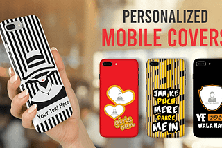 Funky & Stylish Customized Mobile Cover by Printland.in