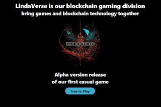 LindaVerse Getting Started: Registration Process
