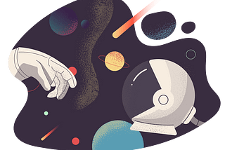 Exploring the space (Illustration by Icons 8 from Icons8)