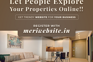 Get a professional website for your Real-estate business- ₹2000 only