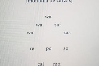 destellos de las lagunas
