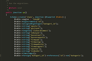 Laravel “Foreign key constraint is incorrectly formed” Hatası Çözümü