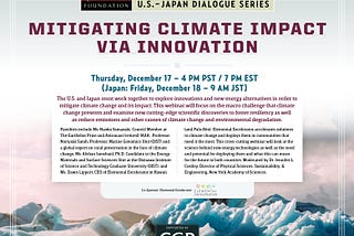 The Future of Climate: Mitigating Climate Impact Via Innovation