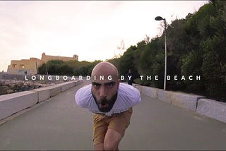 Longboarding by the Beach