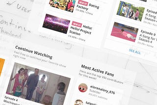 How We Designed the New Viki Homepage