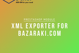 XML Exporter for Bazaraki.com | Prestashop | CodeEshop
