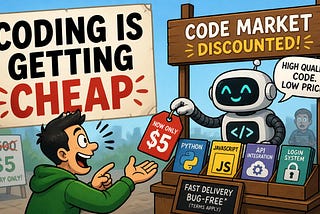 Coding Is Getting Cheap. Here’s What’s Getting Expensive Instead.