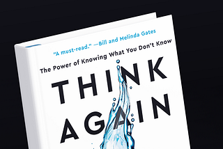 Think Again book by Adam Grant