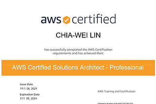 從不懂 AWS 到 Professional 只需要半年