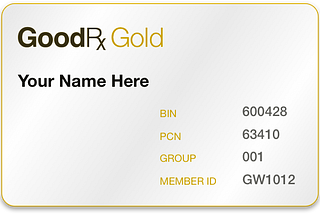 GoodRx Gold ™ Pharmacy (50% OFF) Discount Card? Prescription Mail Delivery …