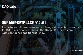 DAO Labs meluncurkan Marketplace untuk pengguna DAOVERSE