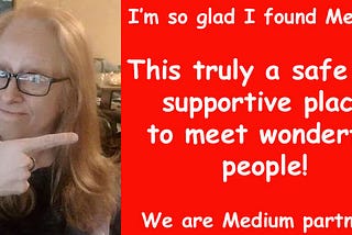 Medium is healing. — It’s such a safe place! 💖💗🥰💞