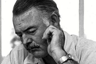 5 Thoughts About Writing From Novelist Ernest Hemingway
