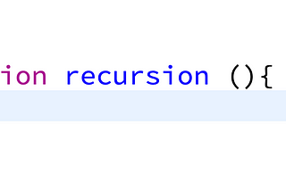 Recursion in the simplest terms