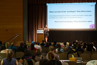 Can’t find women to speak at your conference? You’re not looking for them.