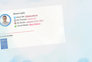 How I made my email signature