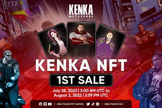 Partner First KENKA-DO METAVERSE NFT Launch Alert!