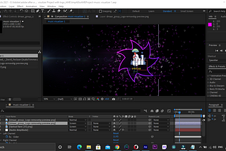 Audio Spectrum (My First Project in Adobe After effect)