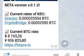 What is KEYCO Chatbot (Line & Telegram Messenger)?