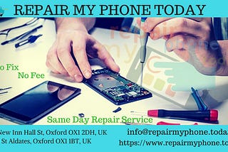 Best iPhone screen repair Store at Oxford — Repair my phone today