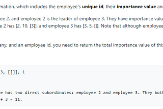 Solving LeetCode’s Employee Importance Algorithm