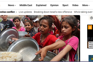 Gaza Starvation Crisis — Humans Are Deliberately Starving Children