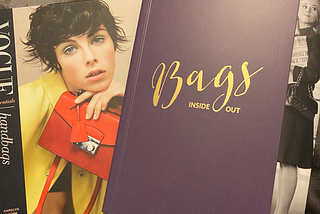 Header image of two handbag related books