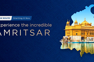 Take your senses on an adventure in all-new destinations around India, starting November 2023. Malaysia Airlines is introducing flights to the captivating cities of Amritsar, Ahmedabad and Trivandrum, via Kuala Lumpur.