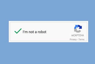 image showing I’m not a robot