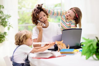 The Balancing Act : Single Moms & Distance Learning