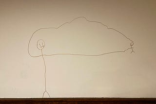 Giant Drawing on Wall