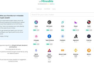 unMineable — Mine your favorite non-mineable crypto coin or token + DISCOUNT CODE