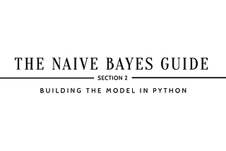 How to Implement Naive Bayes?