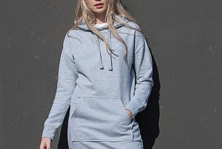 Print-on-Demand Hoodie Dress on AOP+