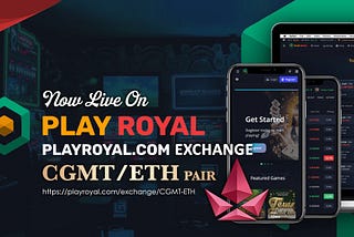 ClickGem Token (CGMT) listed officially on PlayRoyal.com Exchange