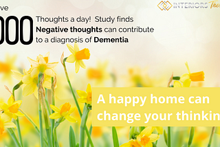 Negative thoughts connection to Dementia